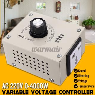 Thiết bị điều khiển tốc độ quạt công suất 4000w tiện dụng