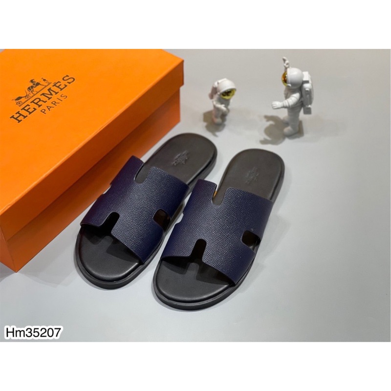 Dép Thời Trang Nam Quai Ngang HM 4 Màu Siêu Hót - Dép HM Nam Full Box Xịn Xò