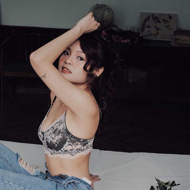 Bộ đồ lót nữ À LACE có gọng nâng ngực phối ren gợi cảm LI0007 | BigBuy360 - bigbuy360.vn