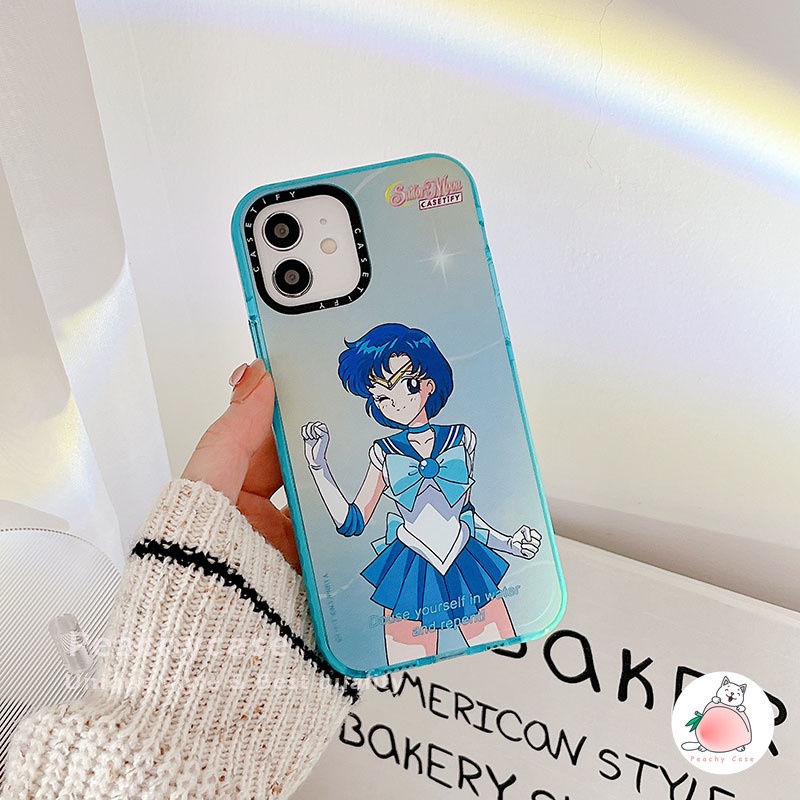 Ốp Điện Thoại TPU Mềm Dày Chống Sốc Hình Cô Gái Hoạt Hình Thời Trang Cho IPhone 13 12 Pro Max 11 Xr Xs Max X 6 7 8 Plus