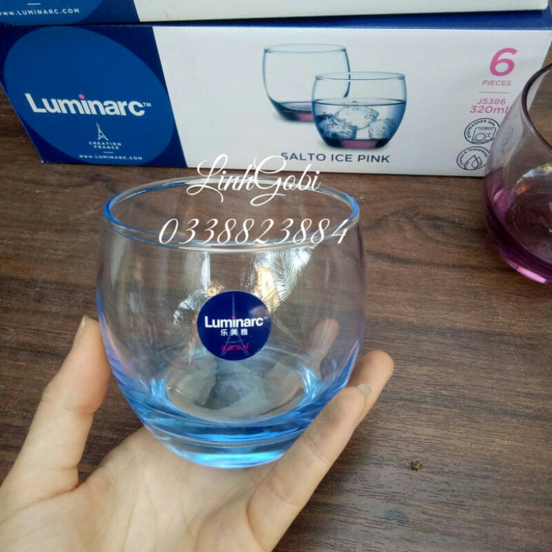 Cốc thủy tinh cao cấp luminarc màu | BigBuy360 - bigbuy360.vn