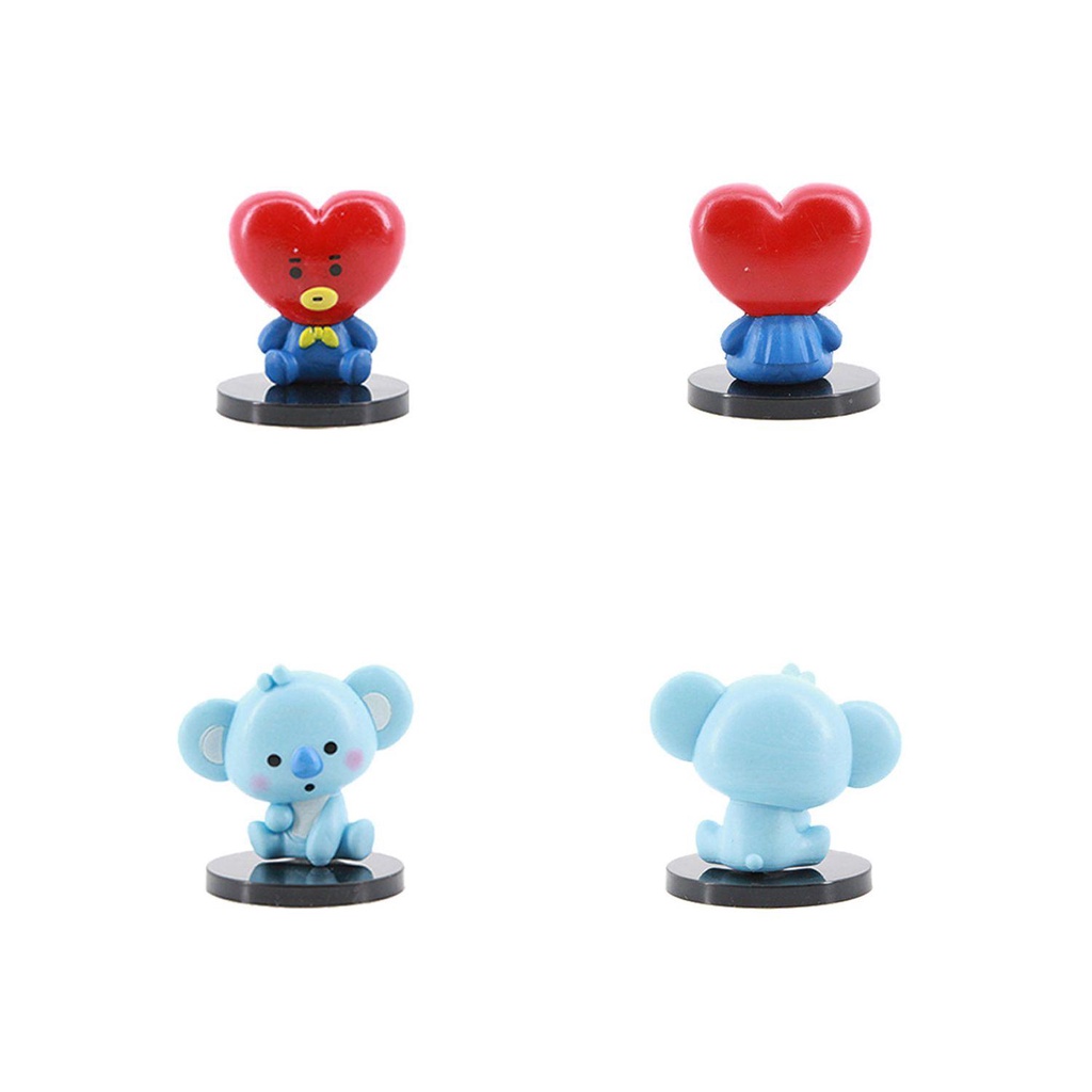 Bộ 7 Búp Bê BTS21 Mini Dễ Thương
