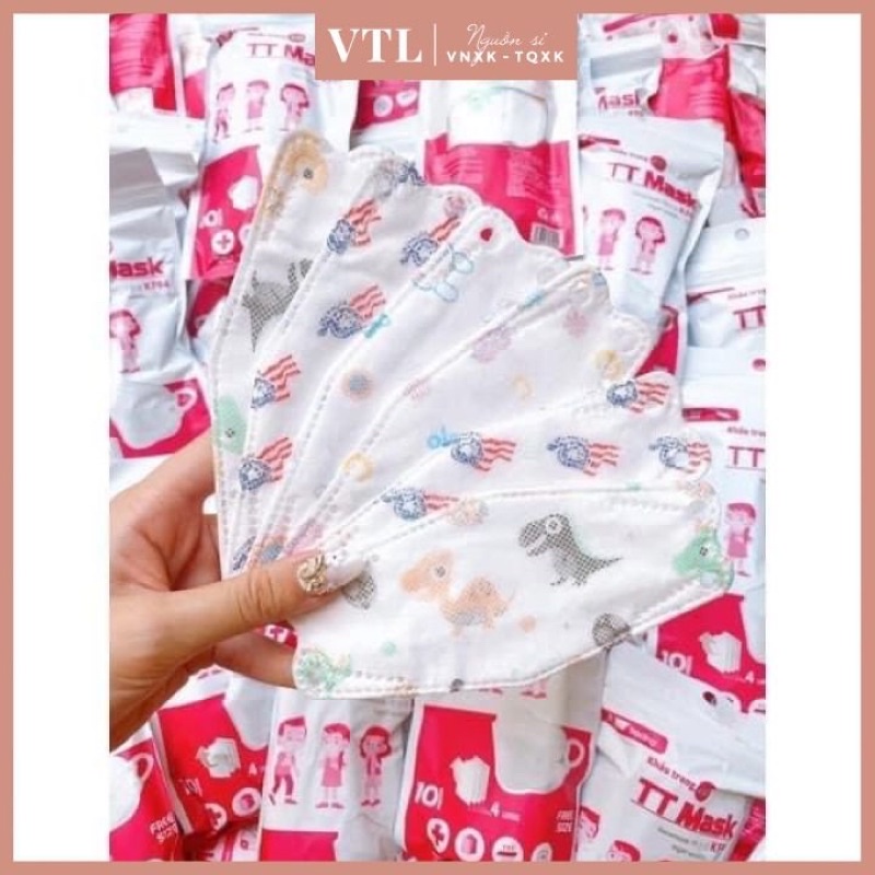  Set 50c khẩu trang KF94 cho bé 1-5 tuổi cao cấp TT Mask | WebRaoVat - webraovat.net.vn