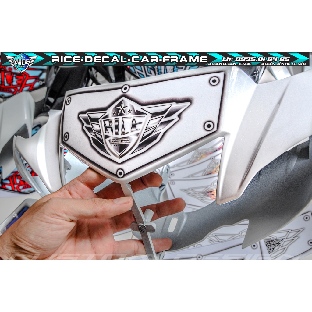 Tem Dán Hộp Đầu Sirius Trắng