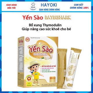 Yến sào babishark bổ xung thymodulin giúp nâng cao sức khoẻ, tăng cường sức đề kháng.
