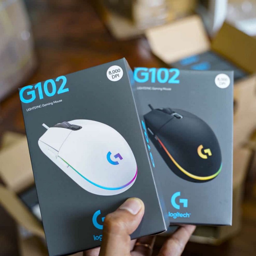 Chuột Có Dây Logitech G102 LIGHTSYNC RGB LED - 8000DPI Bảo Hành 12 Tháng