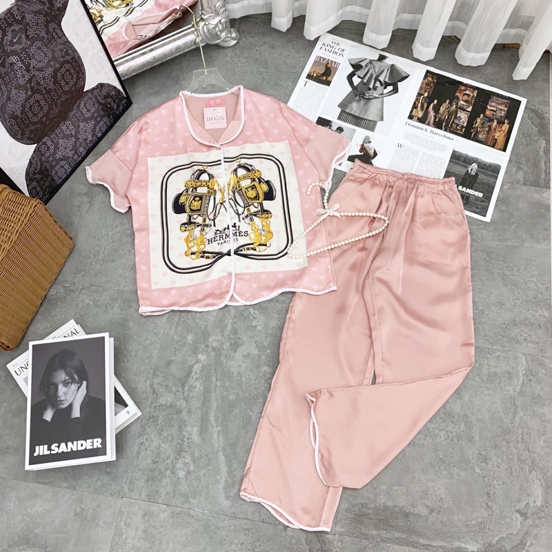 Đồ bộ pjiama Lụa xinh đón Tết