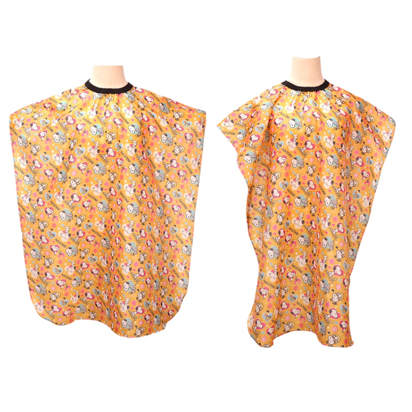 Khăn Choàng Nhuộm Tóc Chống Thấm Nước 110 * 80cm In Họa Tiết Hoạt Hình Dễ Thương Cho Bé