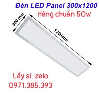 Đèn led panel 300x1200 50w ánh sáng trắng hàng đẹp bảo hành 2 năm