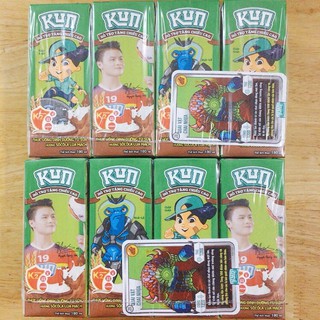 Lốc 4 hộp sữa Kun socola ca cao lúa mạch