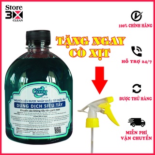 DUNG DỊCH RỬA XE NƯỚC RỬA XE KHÔNG CHẠM OCEAN 500ML. ĐẬM ĐẶC  - TẨY RỬA ĐA NĂNG - TẨY LỐC MÁY XE