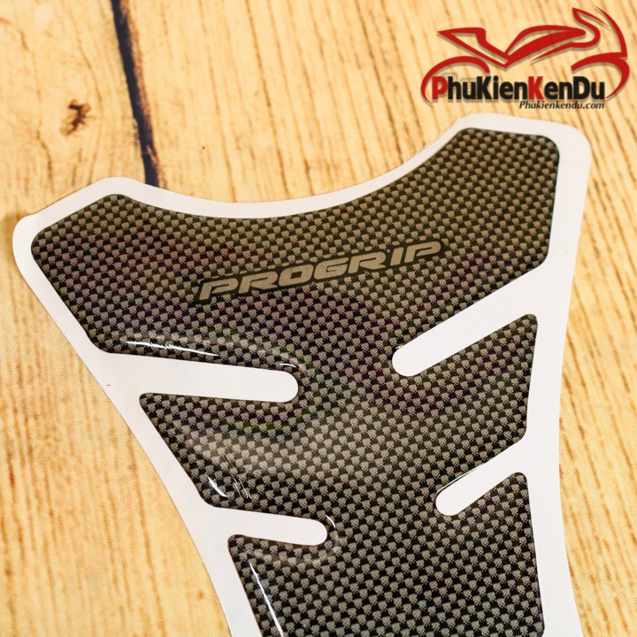 TEM XƯƠNG CÁ CHỐNG TRẦY BÌNH XĂNG XE MÁY 20CM MÀU XÁM