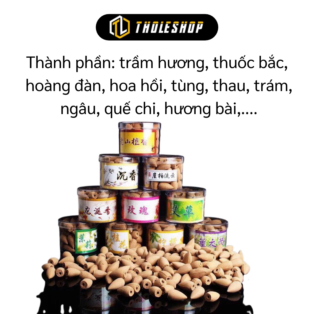 Nụ Trầm Hương - Trầm Nụ Nguyên Chất 45-50 Viên Khói Tỏa Ngược Thơm 3971