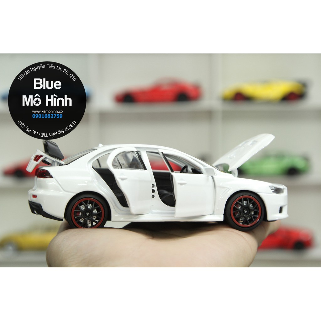 Blue mô hình | Xe mô hình Mitsubishi Lancer Evo 1:32