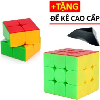 Combo Rubik MoYu 2x2, 3x3 - Rubic 23 Hàng Cao cấp, Xoay trơn, Cực Mượt