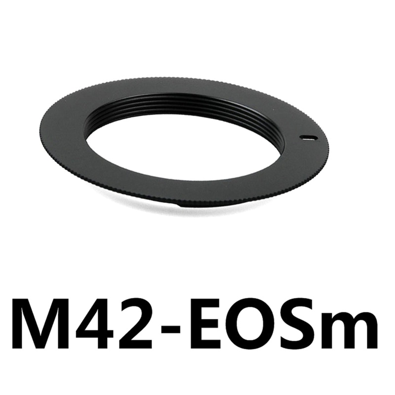 Phụ Kiện Vòng Hợp Kim Nhôm M42-EOS Thay Thế Cho Máy Ảnh EOSM M2 M3 M5 M10 M100 M6 M50