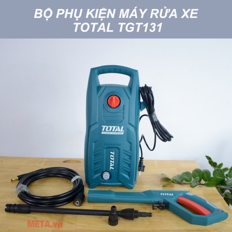 [CHÍNH HÃNG] MÁY PHUN XỊT RỬA ÁP LỰC CAO TOTAL TGT11316