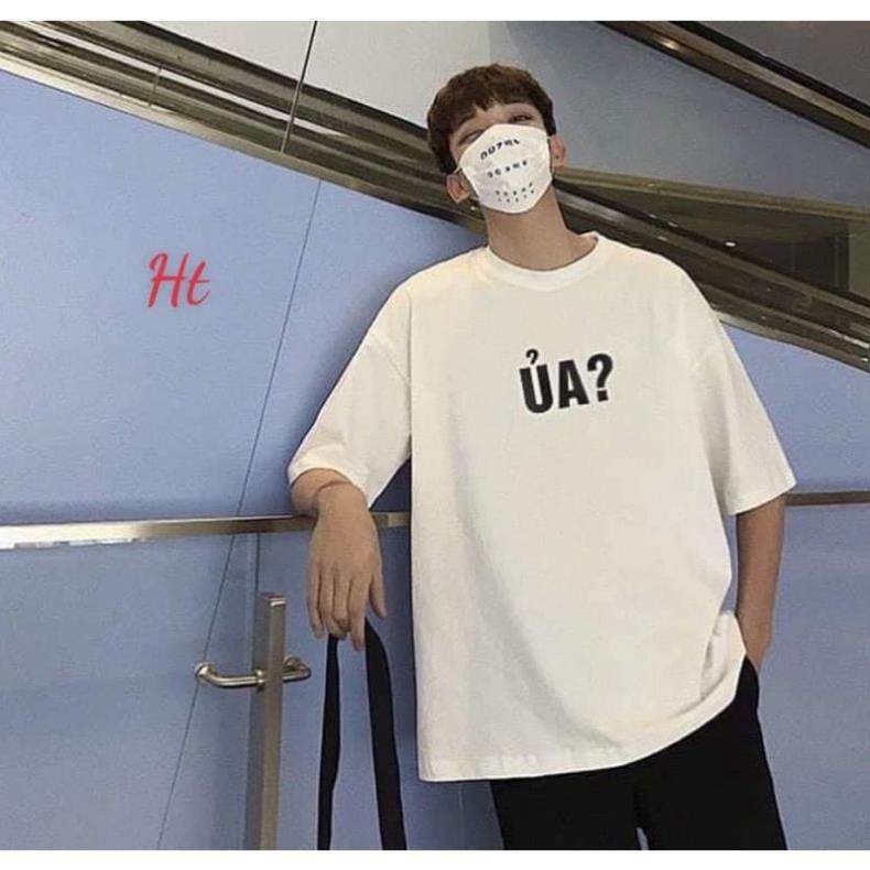 ÁO phông hè thun ngắn tay logo basic ỦA nam nữ mặc đôi nhóm freesize unisex dưới 55kg gía rẻ