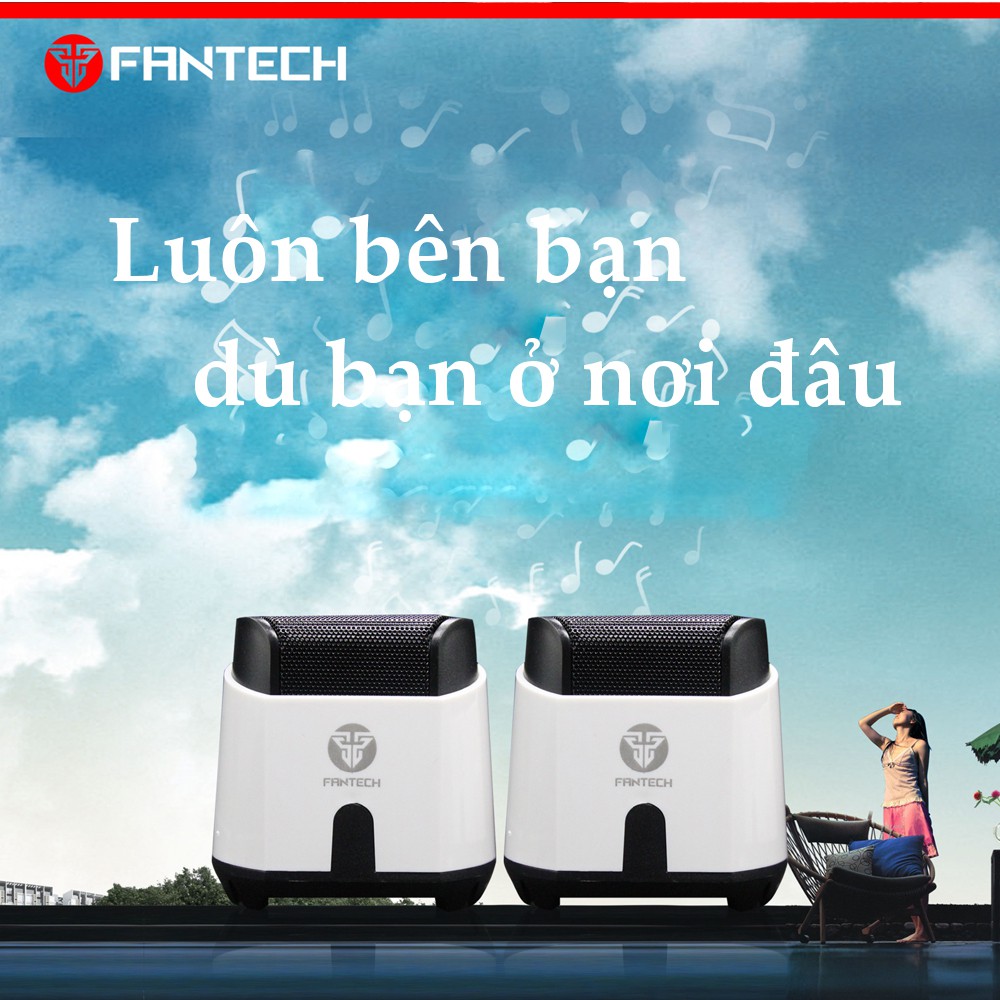 Loa vi tính gaming siêu gọn nhẹ Fantech GS201 - Hãng Phân Phối Chính Thức