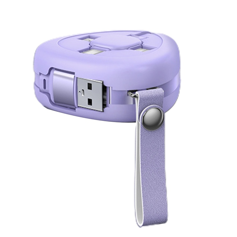 Cáp Sạc Alli 3 Trong 1 40W Rút Được Cho Android Type C