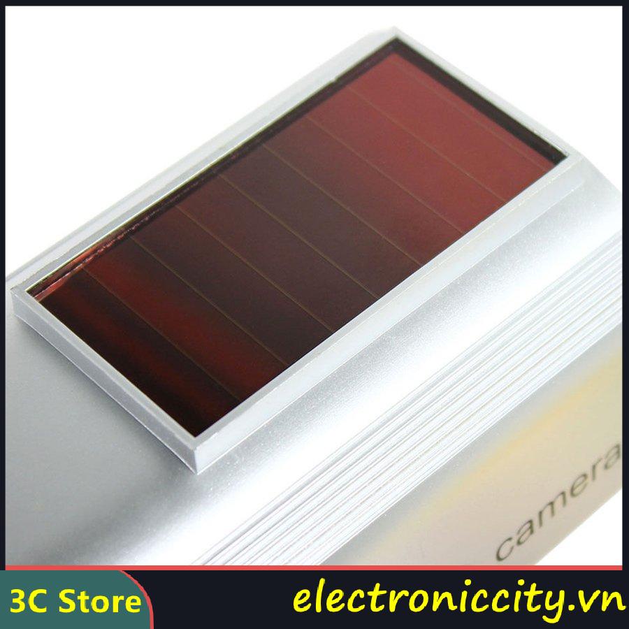 Mô hình camera an ninh chống nước sử dụng năng lượng mặt trời trong nhà/ ngoài trời