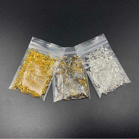 Set 100 hạt giọt nước 2*7mm/3*9mm làm trang sức thủ công