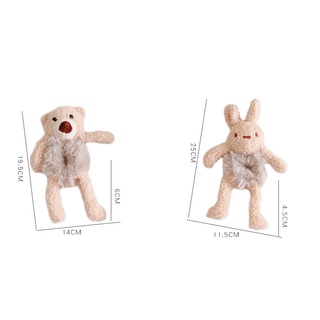 1 Dây Cột Tóc Co Giãn Hình Gấu Dễ Thương