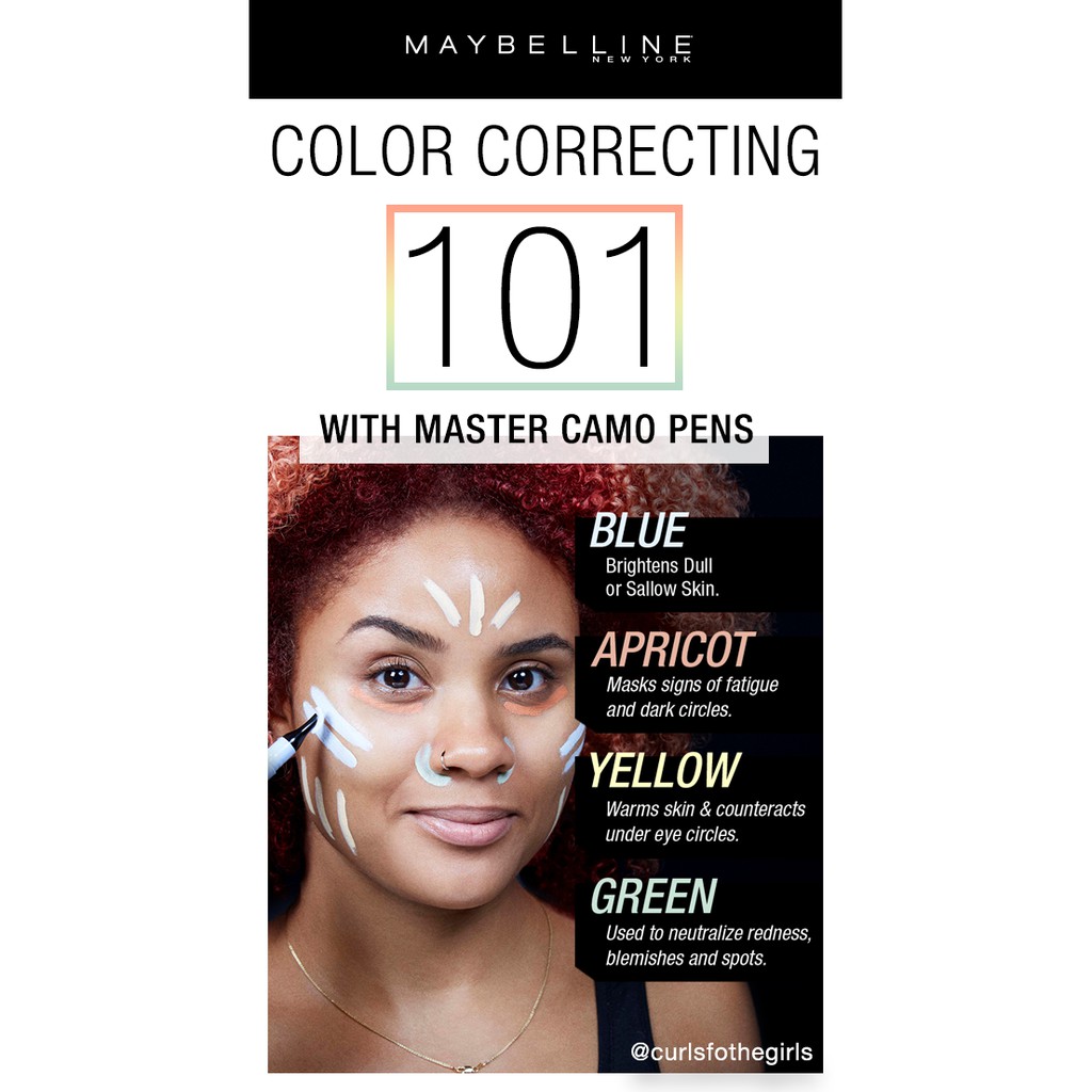 Bút Che Khuyết Điểm Maybelline Master Camo Color Correcting Pen | BigBuy360 - bigbuy360.vn