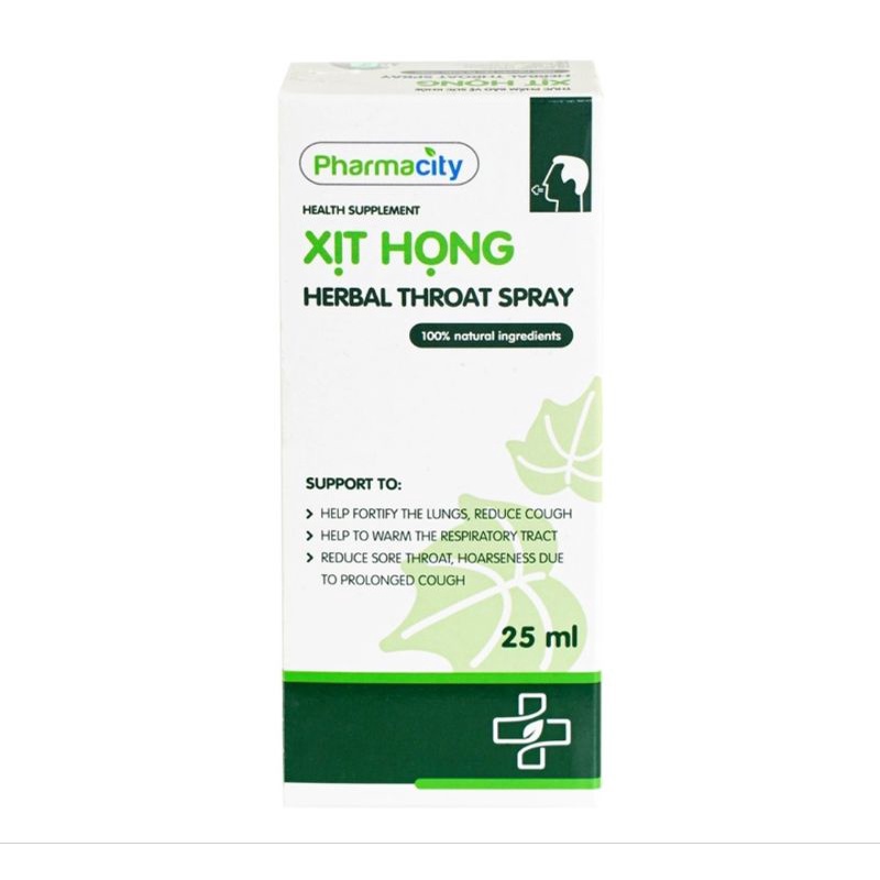 Xịt họng thảo dược 25ml