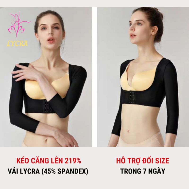 Áo gen định hình thu gọn mỡ bắp tay, nách lưng, nâng ngực chảy xệ sau phẫu thuật xuất Nhật | BigBuy360 - bigbuy360.vn