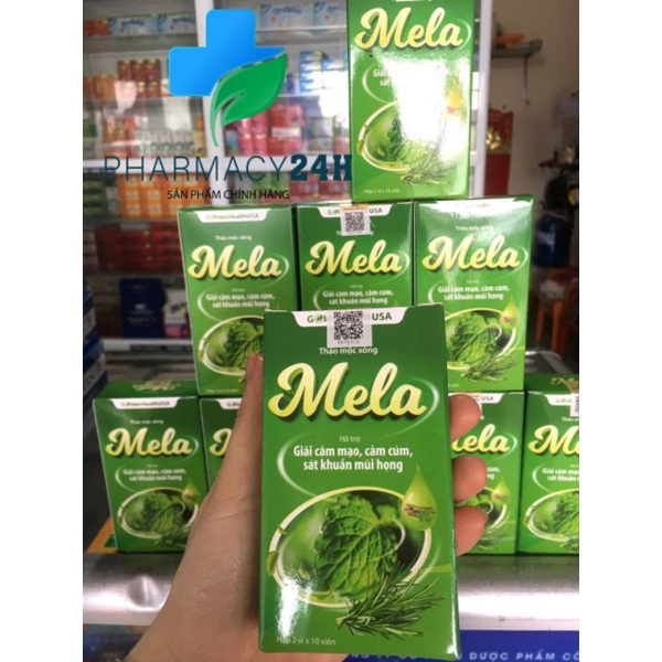 Combo 5 hộp MELA- Viên xông thảo mộc của GOLDEN HEALTH USA