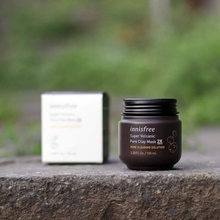 Mặt Nạ Đất Sét innisfree Super Volcanic Pore Clay Mask 2X 100ml