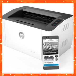 Máy in laser trắng đen hp 107w printer 4zb78a) - hàng chính hãng