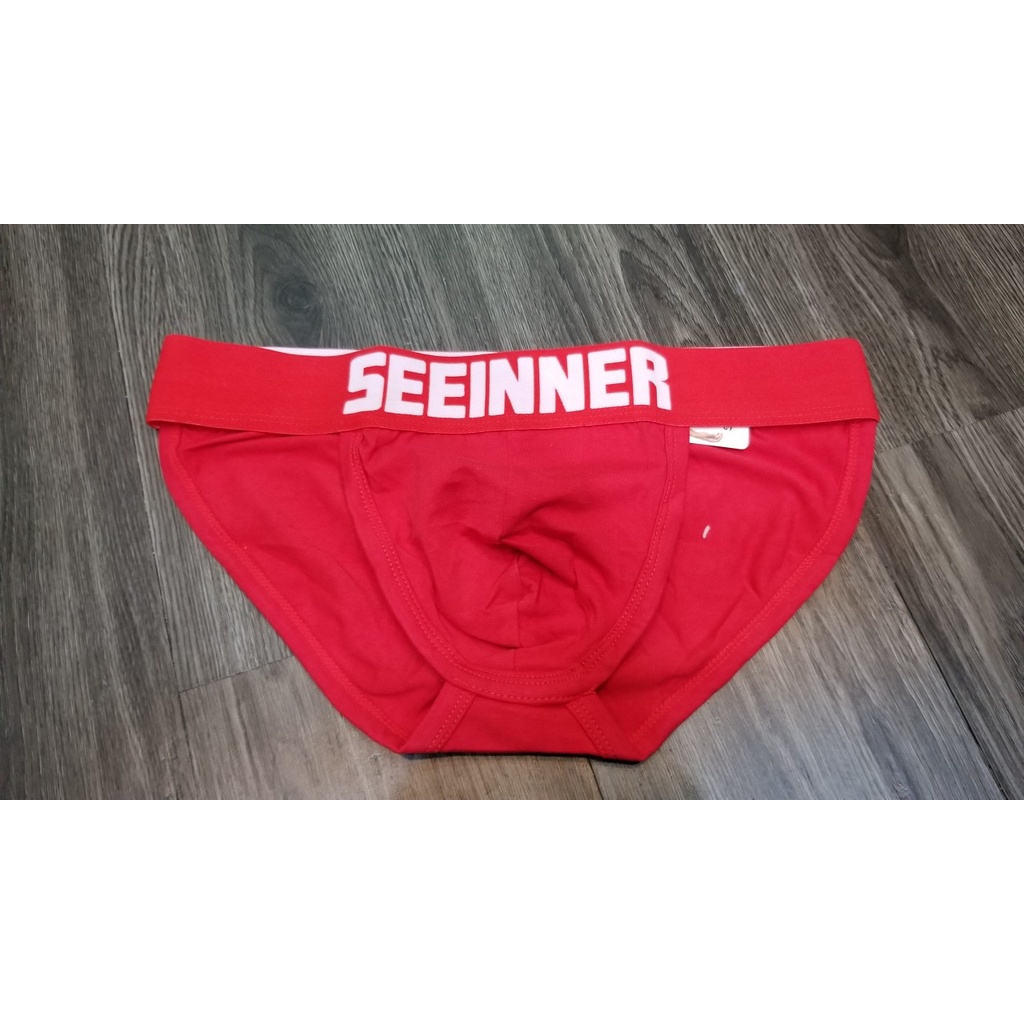 [free ship 50k + che tên đơn hàng] quần lót nam, quần lót tam giác thun cotton cao cấp in chữ seener đẹp