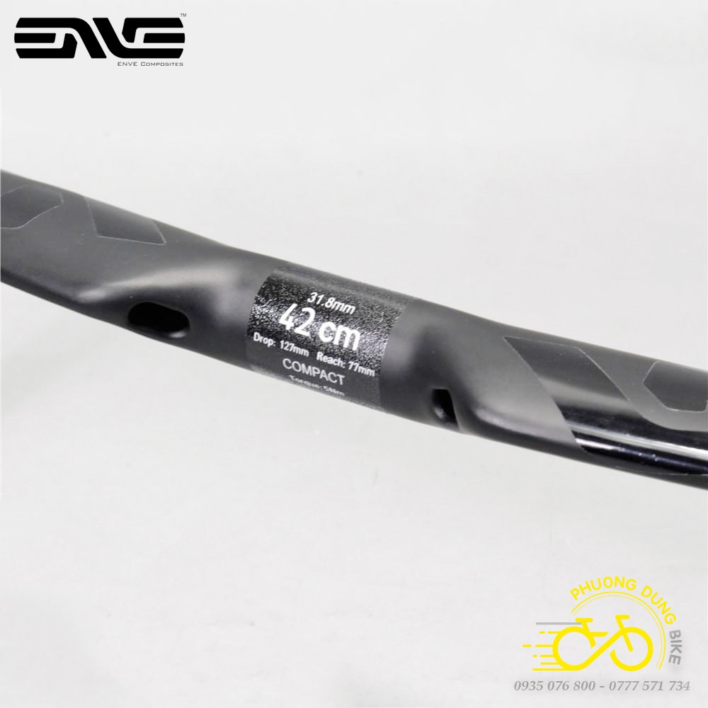 Ghi đông dẹp xe đạp road Carbon ENVE AERO SES 400 / 420 / 440 x 31.8mm