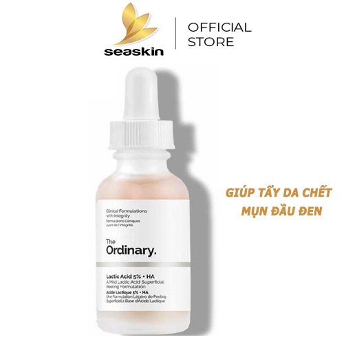 Tinh chất THE ORDINARY Giúp Tẩy Da Chết Mụn Đầu Đen Chứa Lactic Acid 5% + HA 30ml