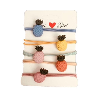 Dây Buộc Tóc Hình Thú, Trái Cây Siêu Cute (giao họa tiết ngẫu nhiên)