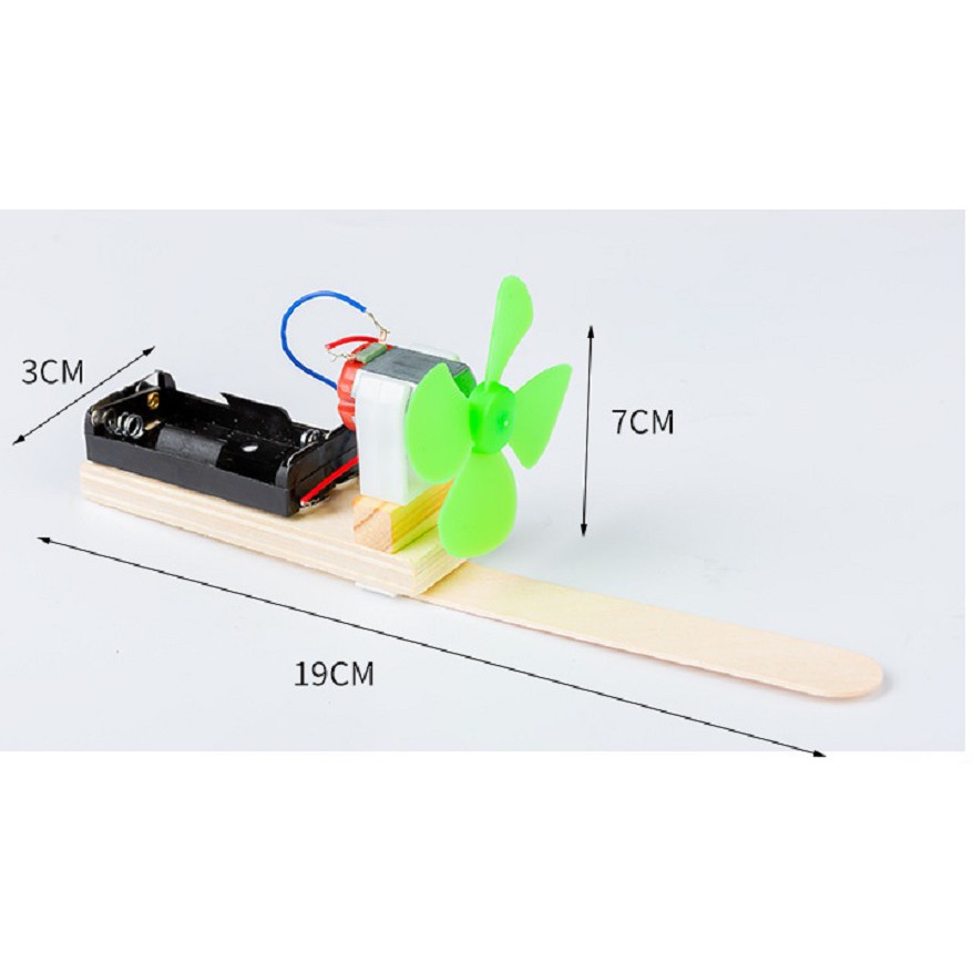 Đồ Chơi Stem - Bộ Lắp Ghép Máy Hút Bụi Bằng Gỗ