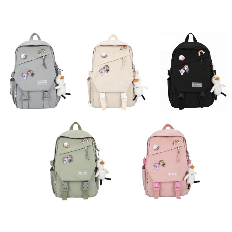 Ba Lô Vải Nylon Dễ Thương Dành Cho Tuổi Teen Nữ