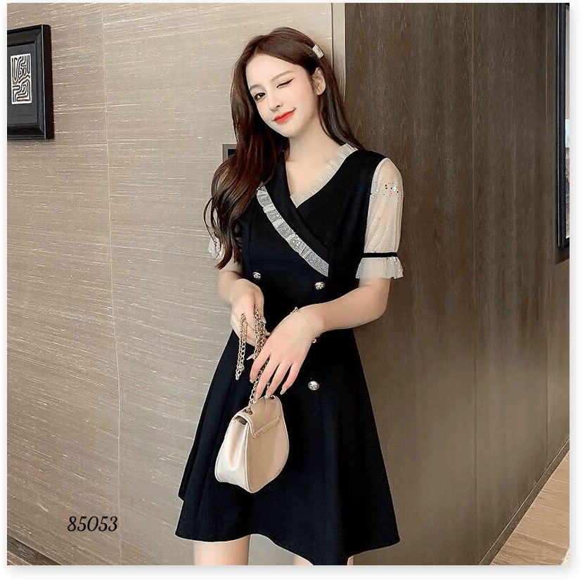 ĐẦM UMI PHỐI VOAN DÁNG XÒE,ĐƯỢC LÀM BẰNG CHẤT LIỆU VOAN SIÊU BỀN VÀ THOÁNG MÁT  THỜI TRANG KME.STORE