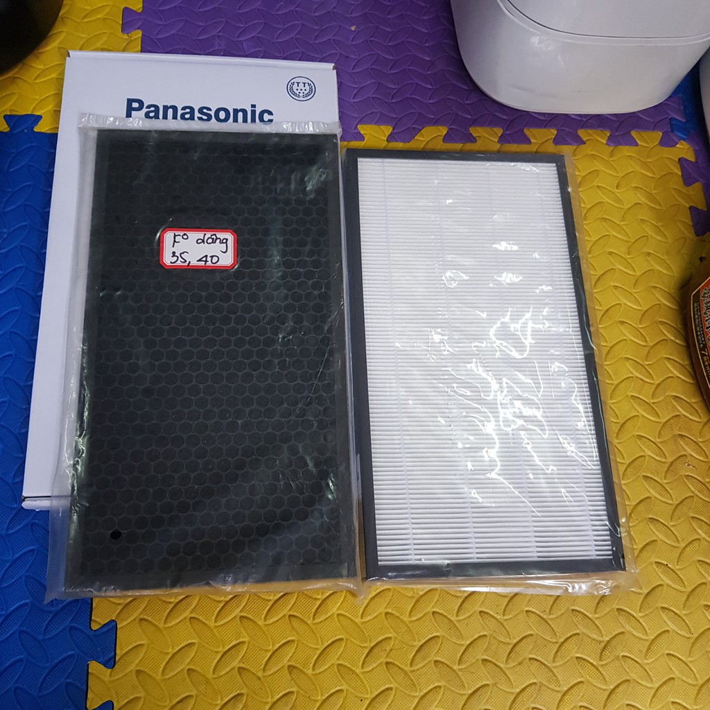 (Loại 1 ảnh thật ) Màng lọc không khí Panasonic màng than màng hepa panasonic 35 40