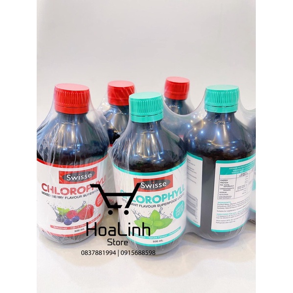 Nước diệp lục - có phụ thu shopee