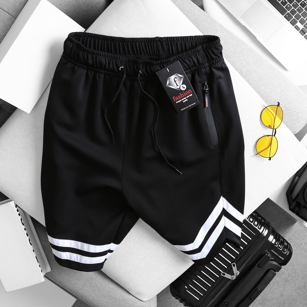 BIGSIZE - Quần short thun nam viền chân bigsize chất thun thoải mái form  70-140kg
