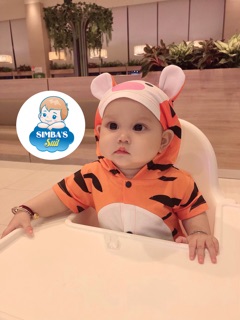Bodysuit tạo hình Cọp cho bé