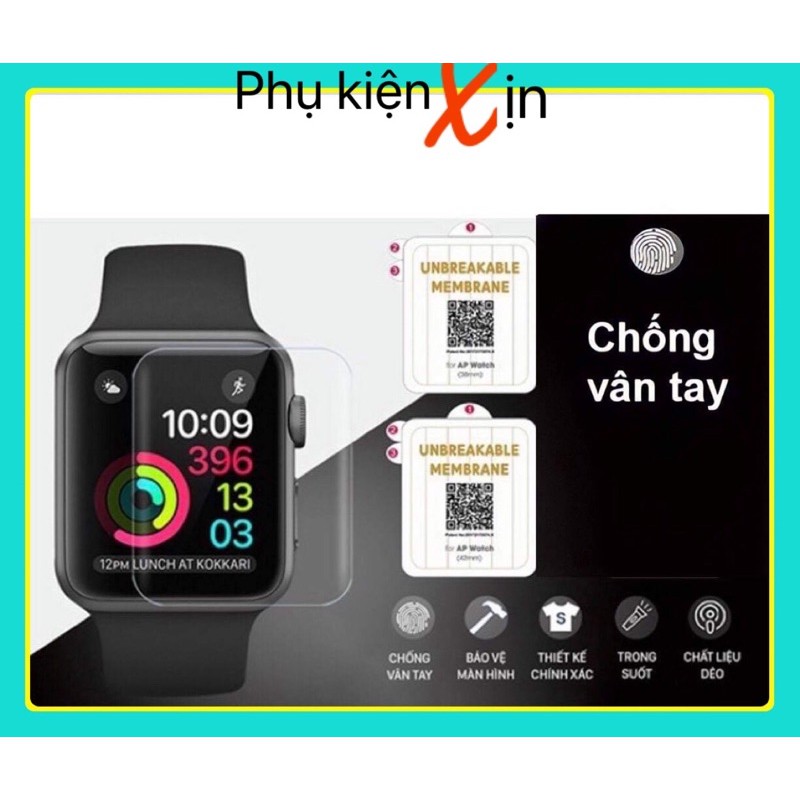 [HOT]MIẾNG DÁN PPF NHÁM DÀNH CHO APPLE WATCH