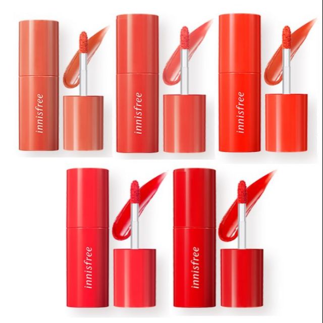 [New 2019] Son Tint Lâu Trôi Innisfree Vivid Shine Tint