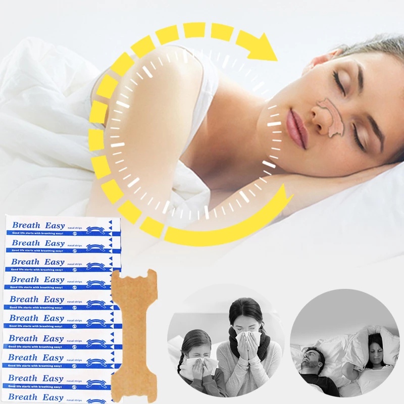 Bộ 10 Miếng Dán Chống Ngáy Tiện Dụng Chất Lượng Cao