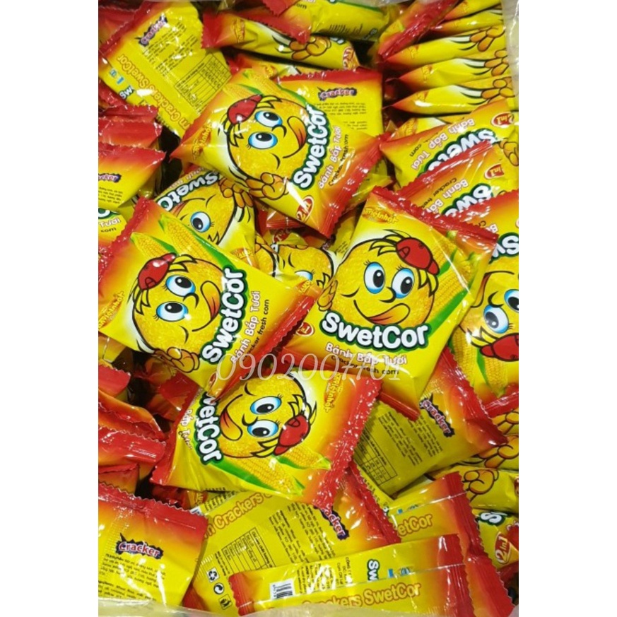 Bánh Quy Bắp Swetcor Tân Việt Nhật 100g/250g/500g/1kg/4 Kg