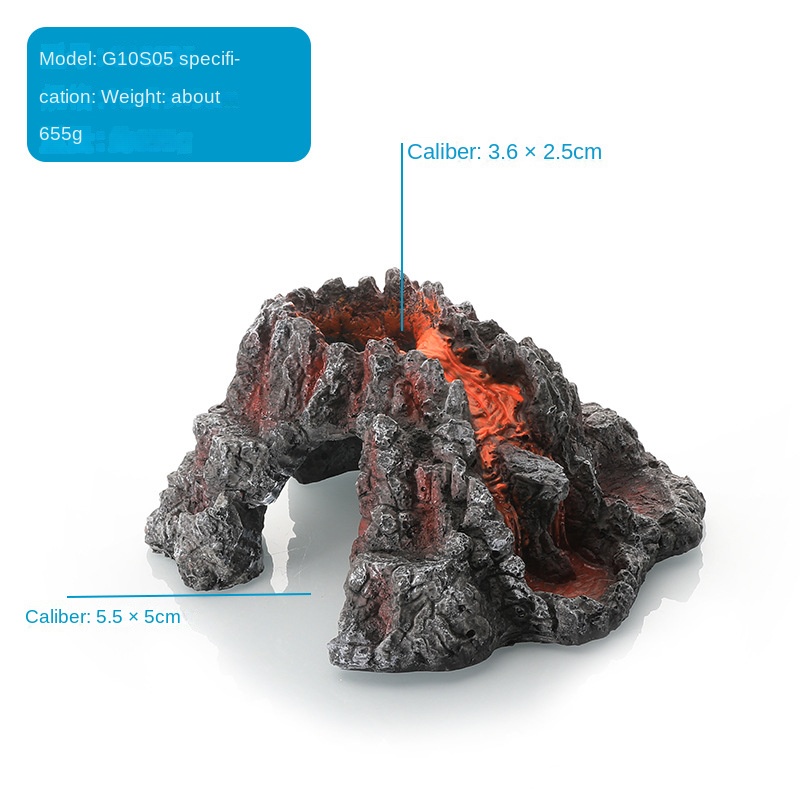 Hòn Non Bộ Bằng Nhựa resin Trang Trí Bể Cá Cảnh