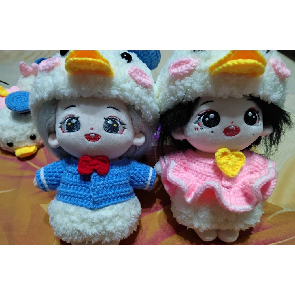 Outfit doll 20cm - Vịt Donald và Daisy